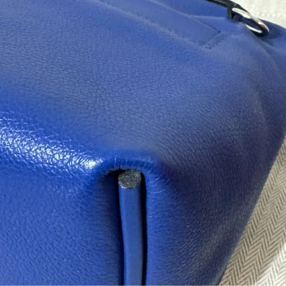 Hermes 24/24 Mini 21 Blue Royal Palladium Hardware U Stamp 2022 Retail $10,600 - Picture 11 of 17